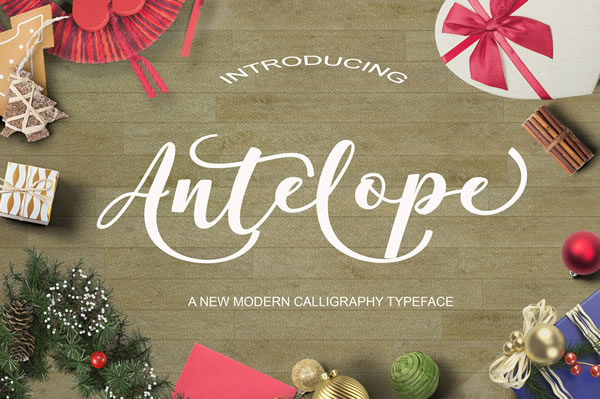 Antelope Font Poster 1