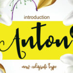 Anton Font Poster 1