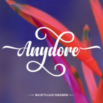 Anydore Font Poster 1