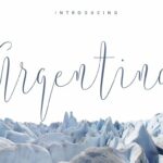 Argentina Script Font Poster 1