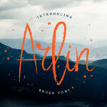 Arlin Font Poster 1