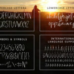 Arlin Font Poster 4