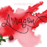 Arragon Font Poster 1