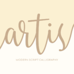 Artis Font Poster 3