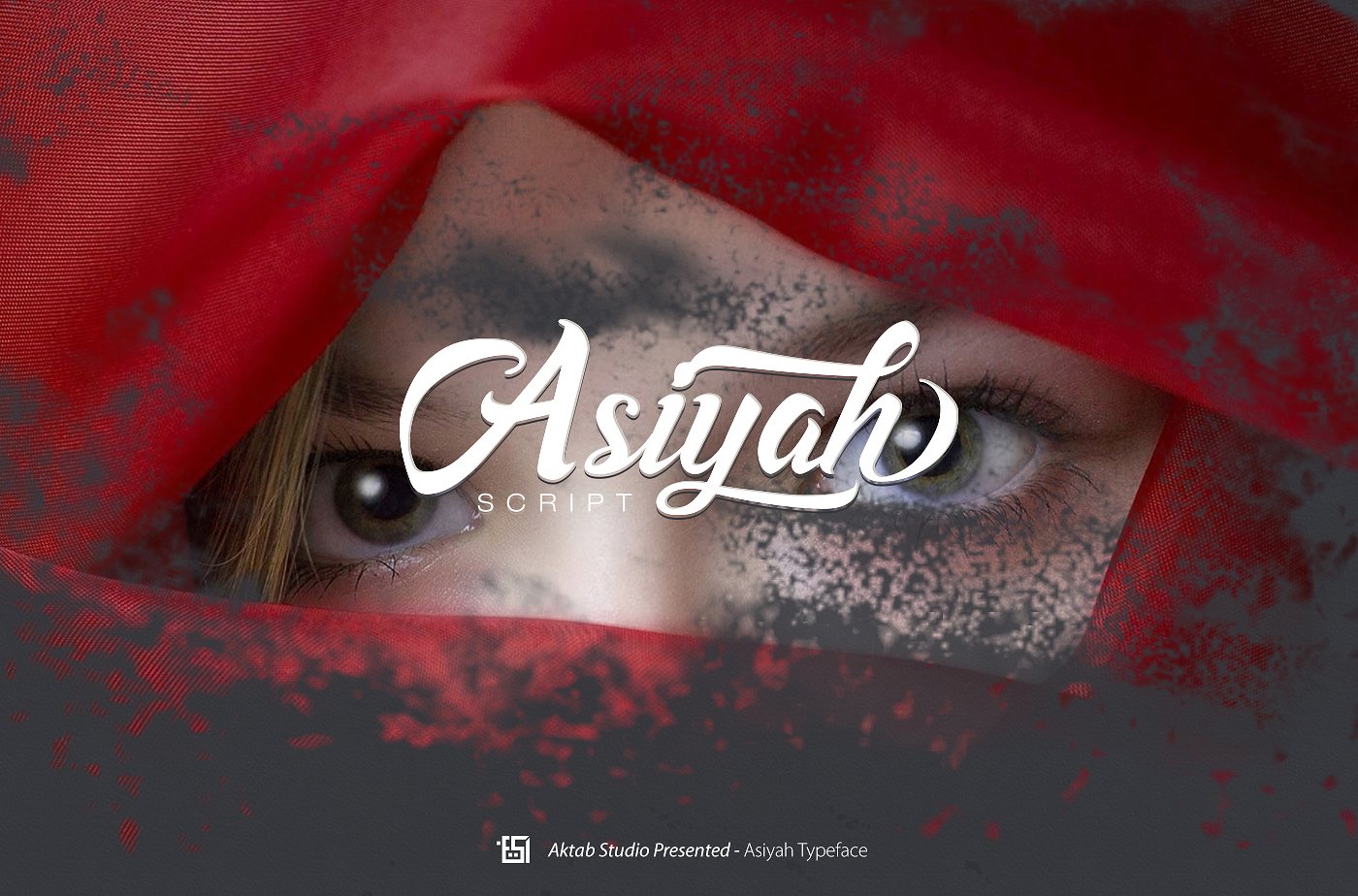 Asiyah Script Font Poster 1