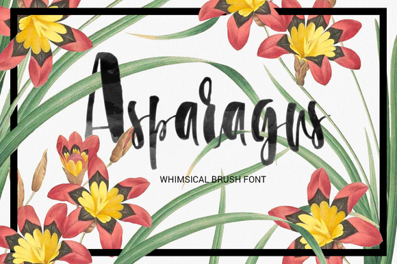 Asparagus Font