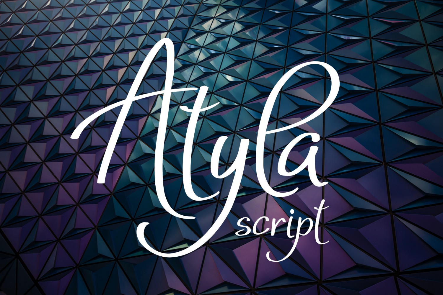 Atyla Font Poster 1