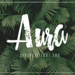 Aura Font Poster 1