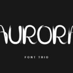 Aurora Font Poster 1