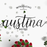 Austina Font Poster 1