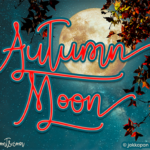 Autumn Moon Font Poster 1