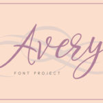 Avery Font Poster 1