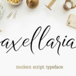 Axellaria Font Poster 1