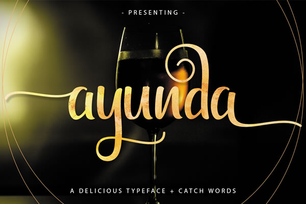 Ayunda Font Poster 1