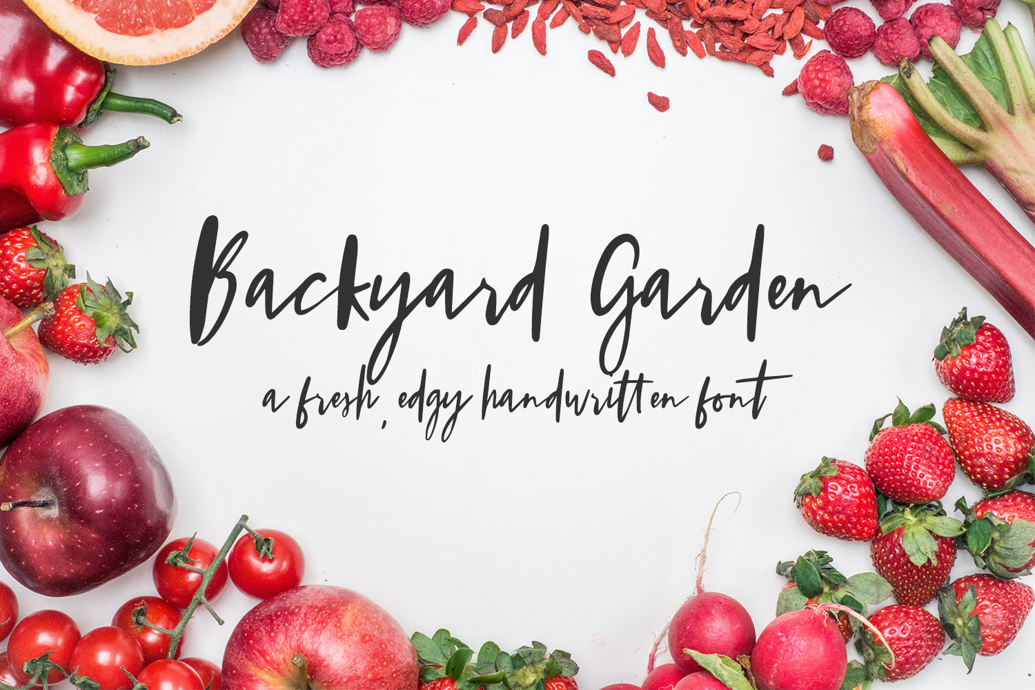 Backyard Garden Font