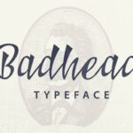 Badhead Font Poster 1