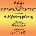 Bahagia! Font Poster 7