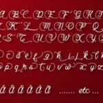 Baline Script Font Poster 4