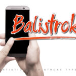 Balistroke Font Poster 1