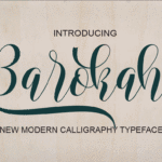 Barokah Font Poster 1