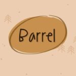 Barrel Font Poster 1