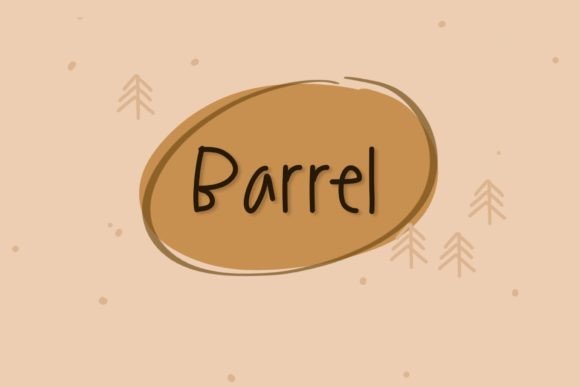 Barrel Font