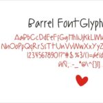 Barrel Font Poster 5