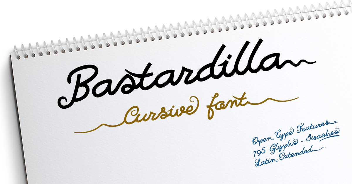 Bastardilla Font