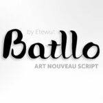 Batllo Font Poster 1
