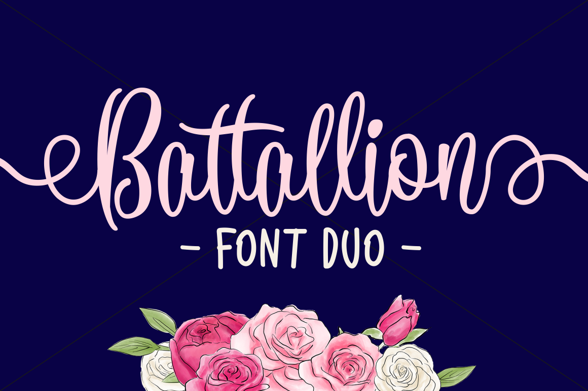 Battallion Font Poster 1