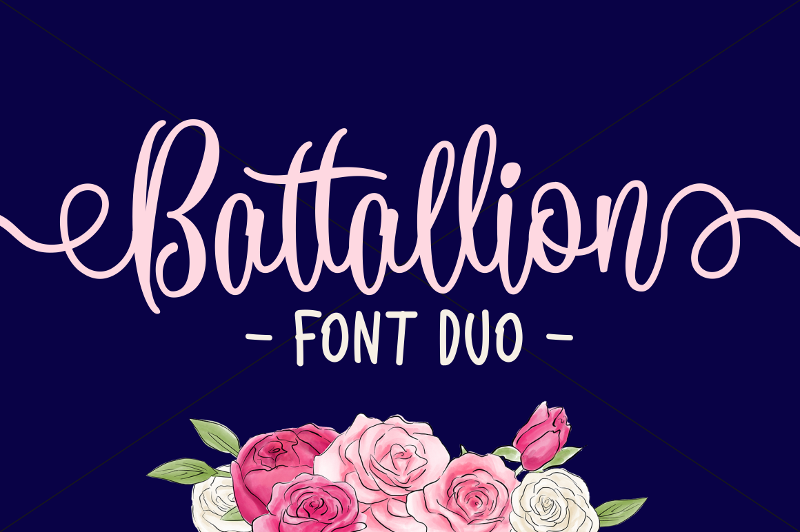 Battallion Font Battallion Font Poster 1