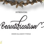 Beautification Font Poster 1