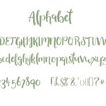 Beautiful Font Poster 2