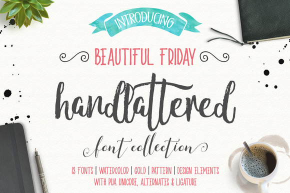 Beautiful Friday Font Poster 1