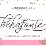 Bekafonte Font Poster 1