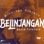 Belinjangan Font Poster 1