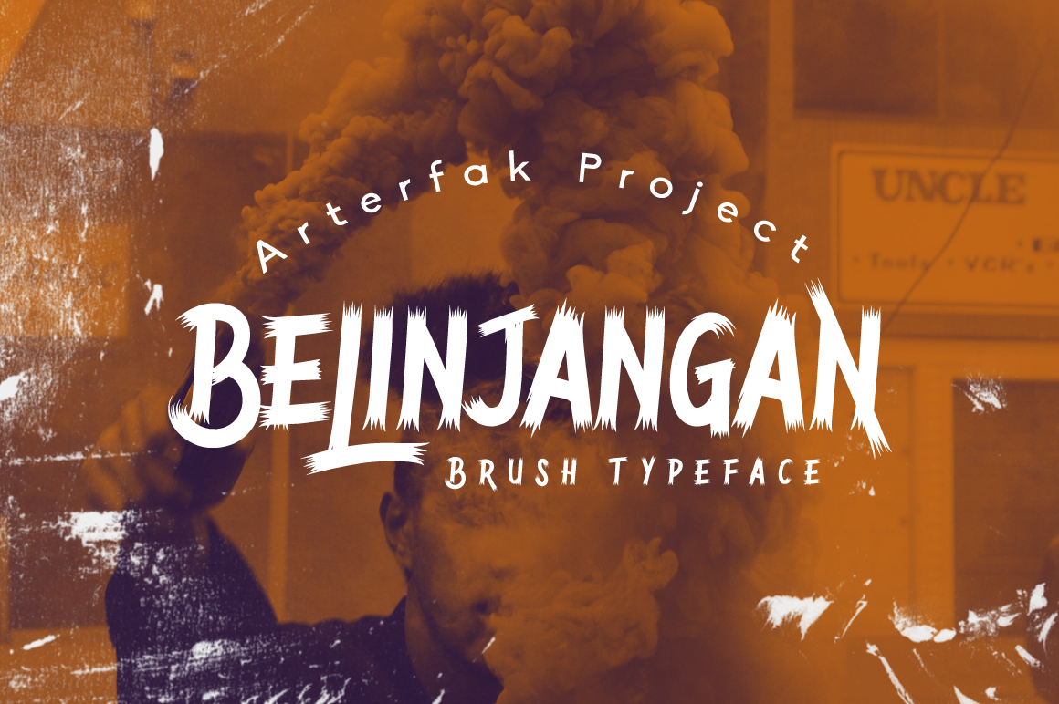 Belinjangan Font Poster 1