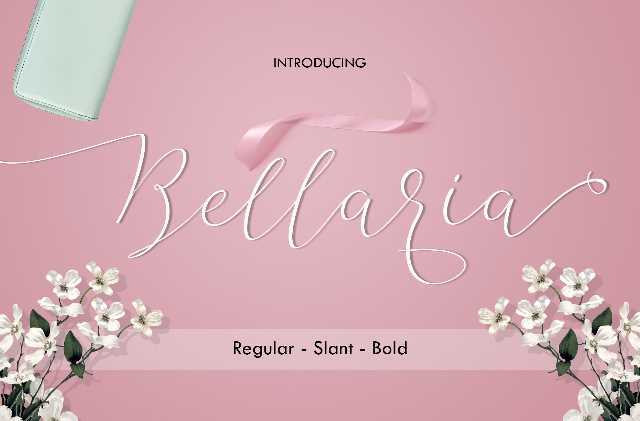 Bellaria Script Font Poster 1