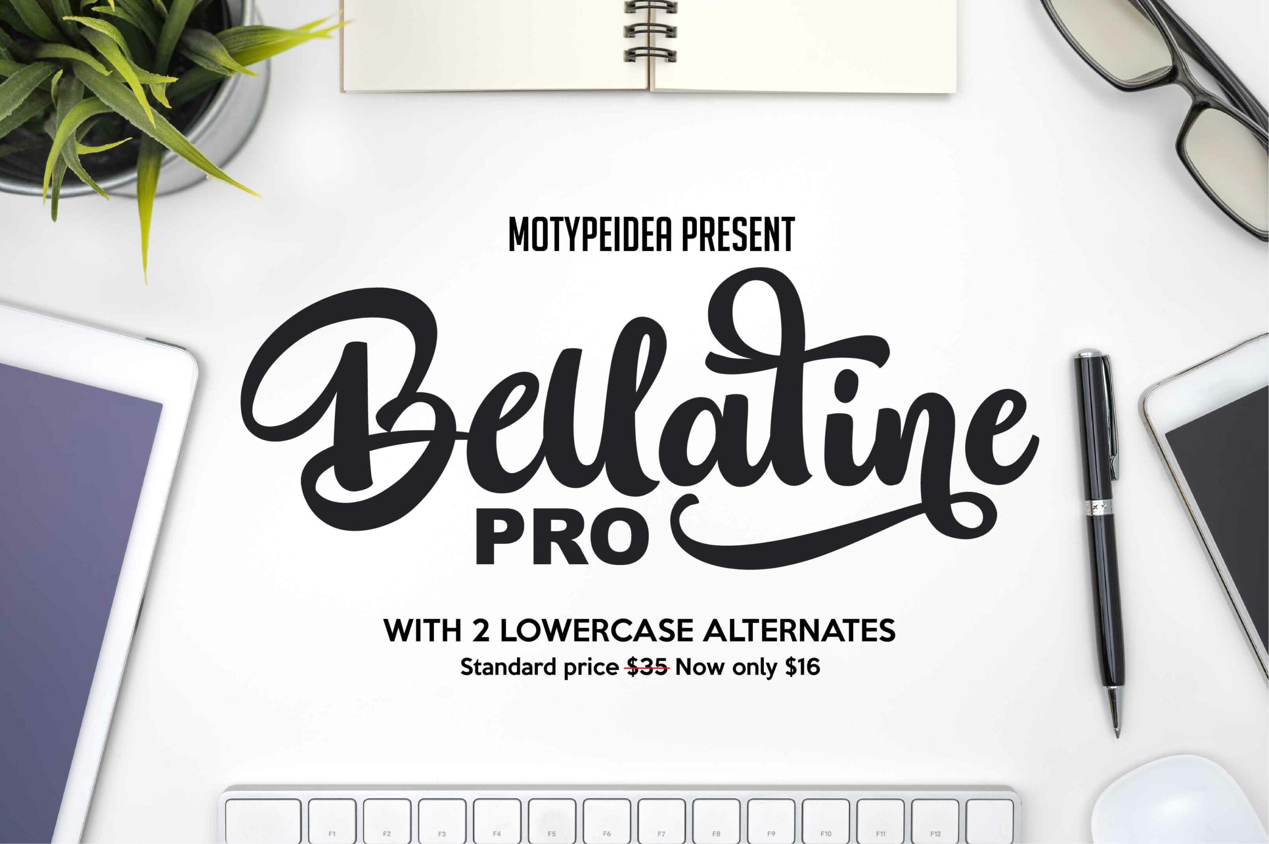 Bellatine Font Poster 1