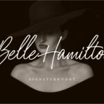 Belle Hamilton Font Poster 1