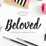 Beloved Font Poster 1