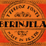 Berinjela Font Poster 1