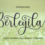 Berleyila Font Poster 1