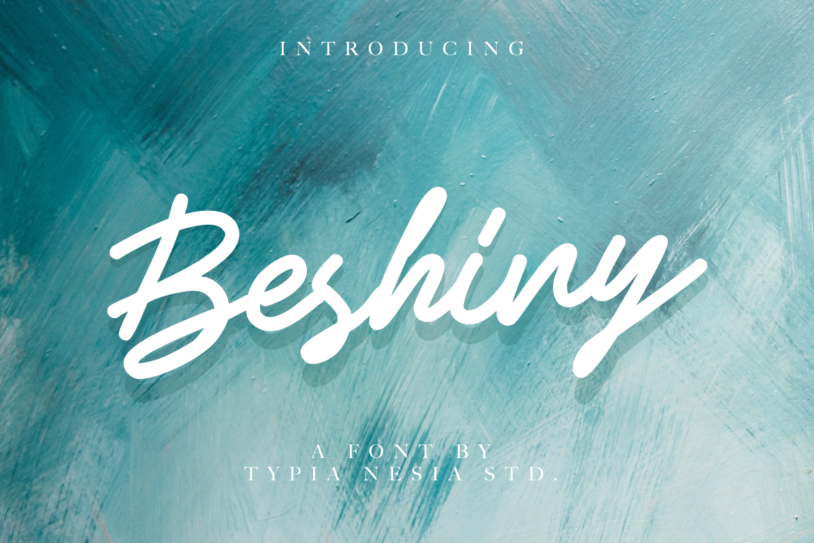 Beshiny Font Poster 1