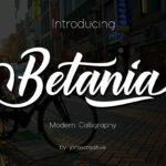 Betania Font Poster 1