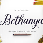 Bethanya Font Poster 1