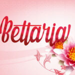 Bettaria Script Font Poster 1