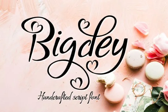 Bigdey Font Bigdey Font Poster 1