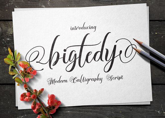 Bigtedy Font