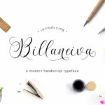 Billaneiva Font Poster 1